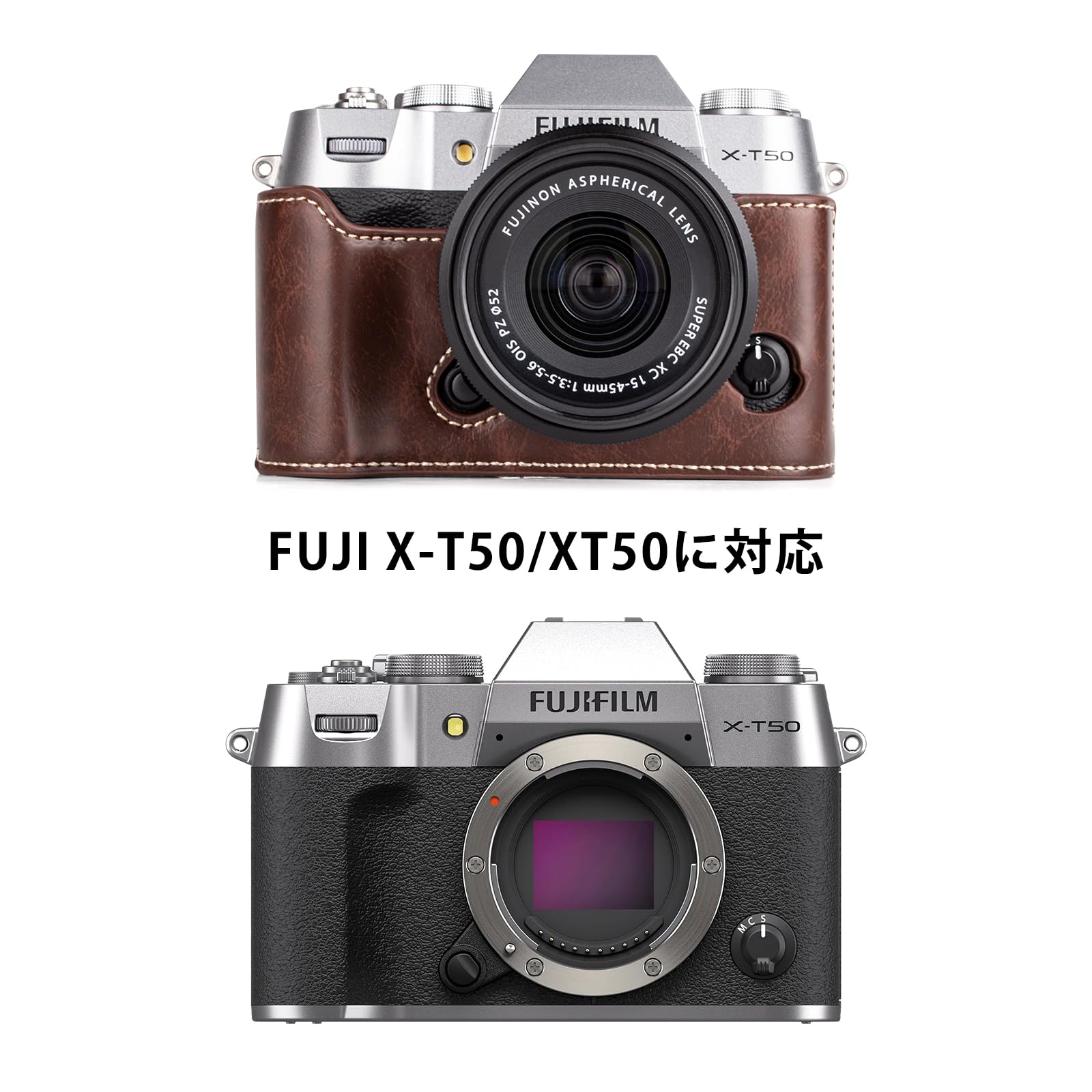 Amazon.co.jp: kinokoo XT50/X-T50 ケース、富士 Fujifilm ミラーレス